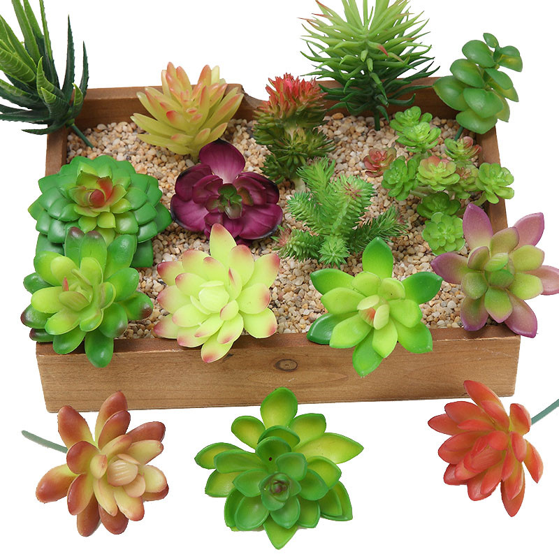 Bonsai Garden Mini - 2021 Artificial Succulents Plants Home Decor