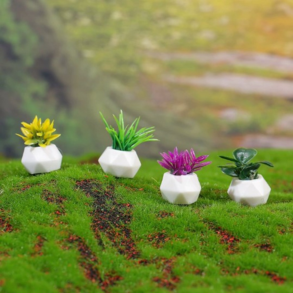 Bonsai Garden For Home - 1:12 Dollhouse Miniature Potted Plant Multistyles
