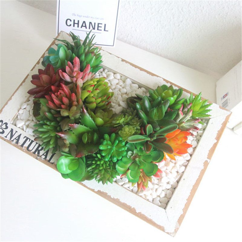 2021 Artificial Succulents Pla - Bonsai Garden Mini 评论和价格