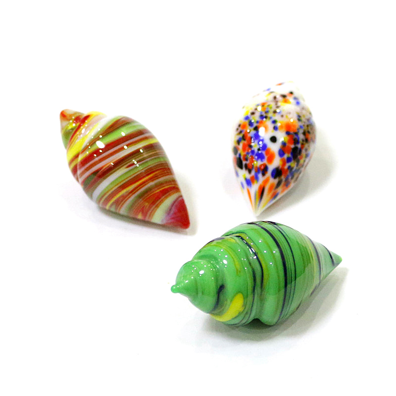 Cute Mini Glass Shell Conch Or - Bonsai Garden Mini 评论和价格