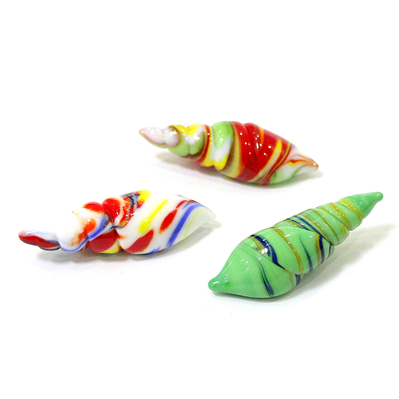 Cute Mini Glass Shell Conch Or - Bonsai Garden Mini 评论和价格