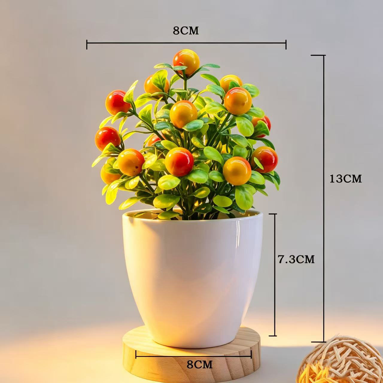 Artificial Fruits Tree Bonsai  - Bonsai Garden For Home 评论和价格