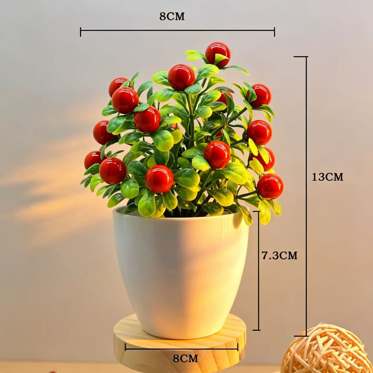 Artificial Fruits Tree Bonsai  - Bonsai Garden For Home 评论和价格