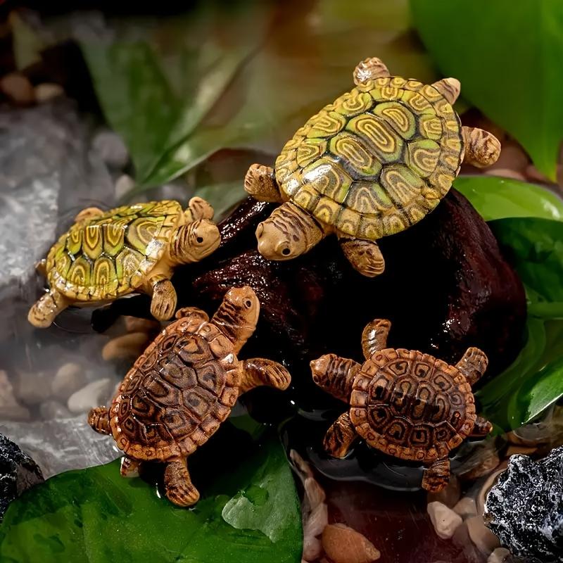 6 Mini Turtle Statues for Aqua - Bonsai Garden Mini 评论和价格