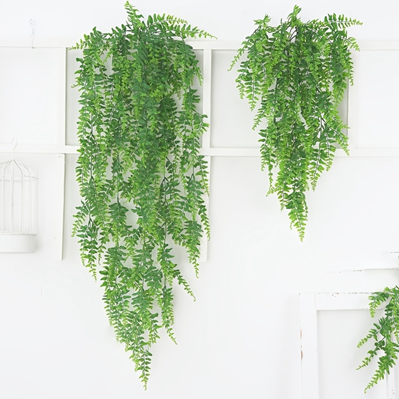 2/4PCS Green Artificial Plants - Bonsai Garden For Home 评论和价格