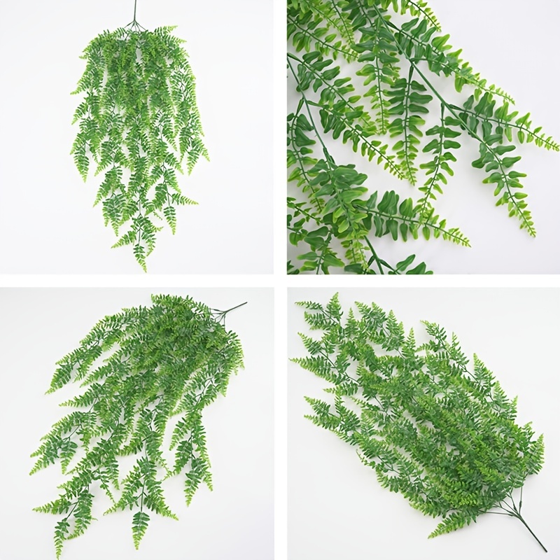 2/4PCS Green Artificial Plants - Bonsai Garden For Home 评论和价格