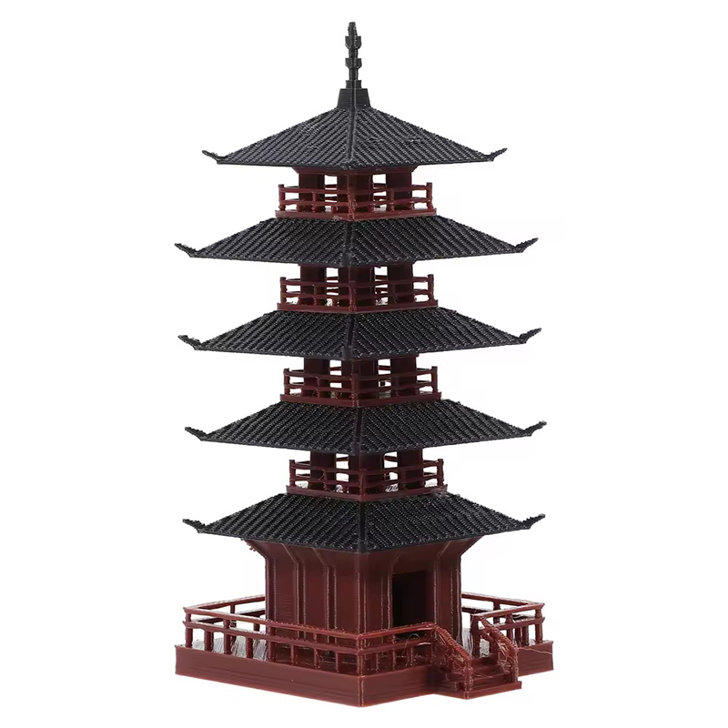 🛒1Pc Mini Pagoda Statue Chines - Bonsai Garden Mini 评论和价格