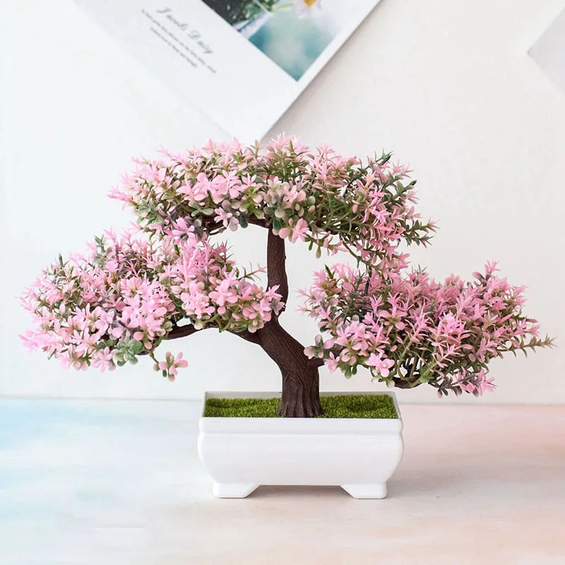 Artificial Plants Bonsai Fake  - Bonsai Garden For Home 评论和价格